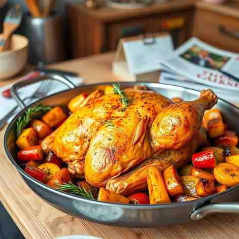 Roast Chicken Recipe (Easy One-Pan Meal)